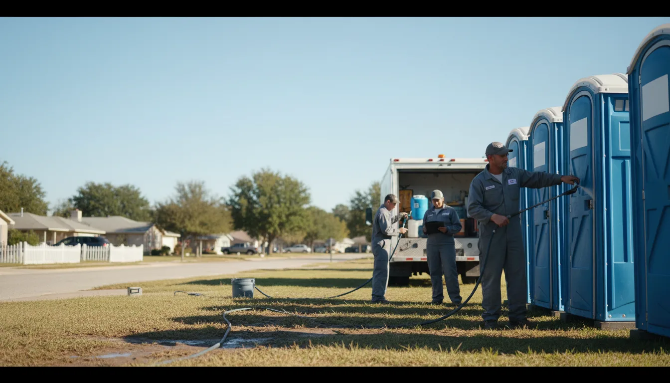 Long-Term Portable Toilet Rental in Ellston, IA near me